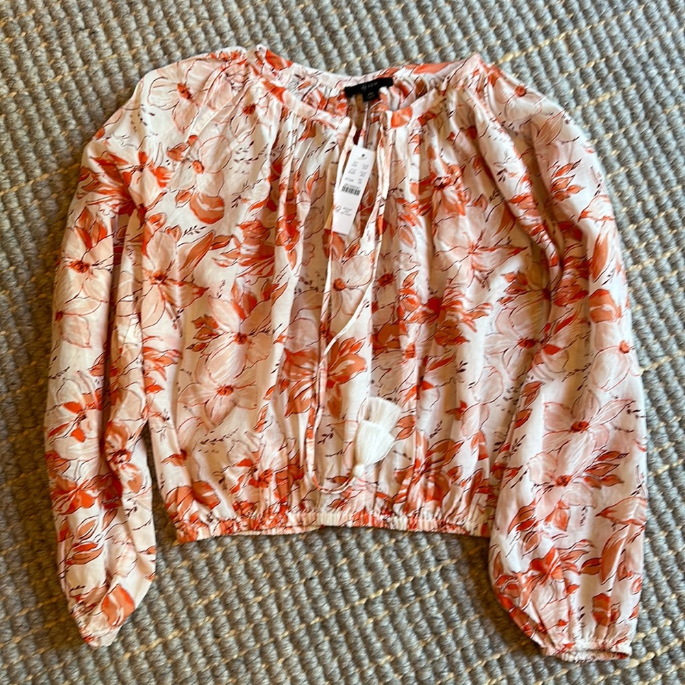 JCrew floral top